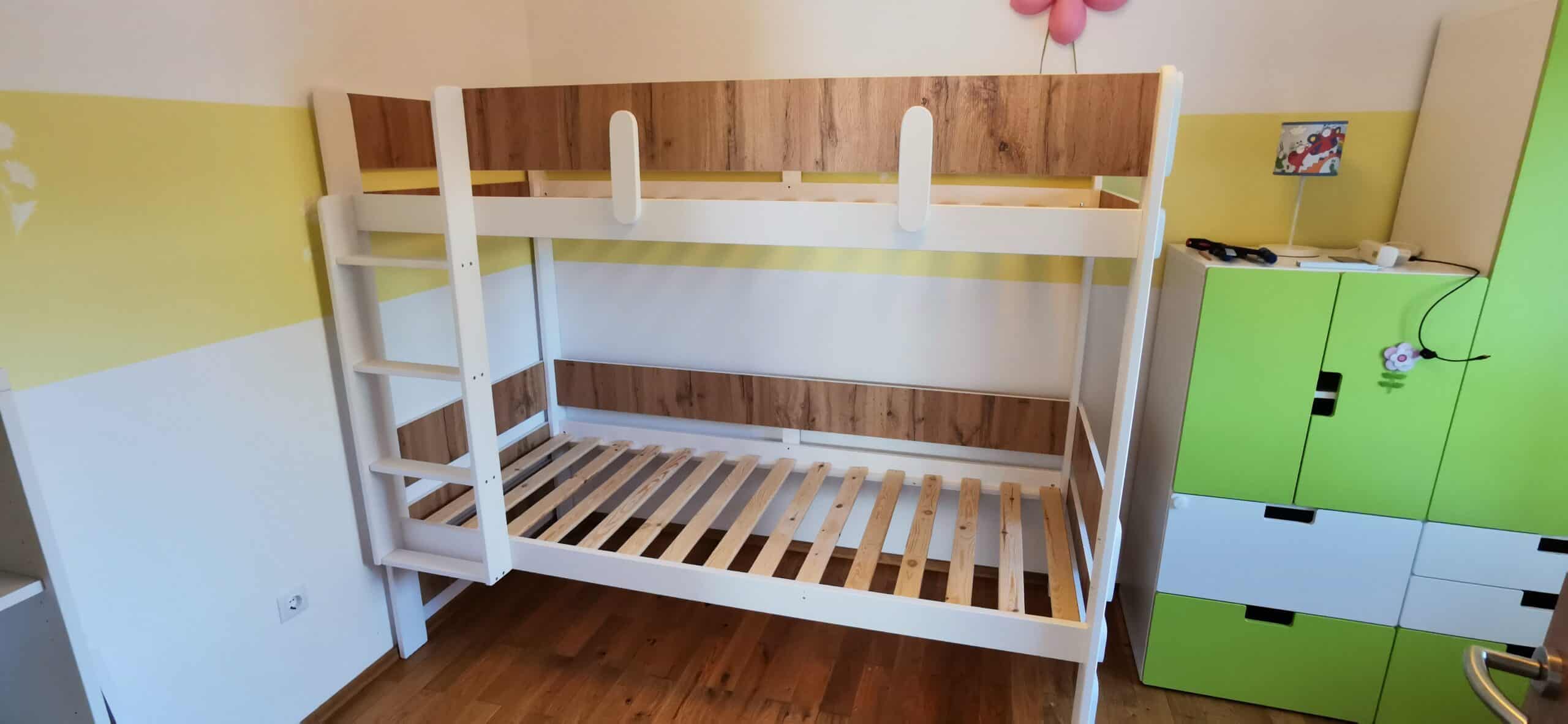 Létra és rács felszerelve